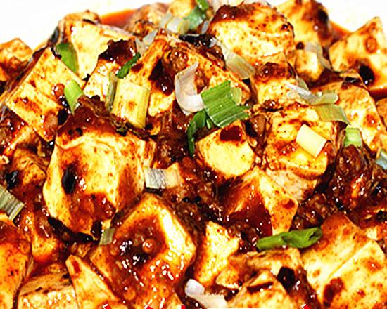Mapo tofu (麻婆豆腐)   (Spicy,辣)